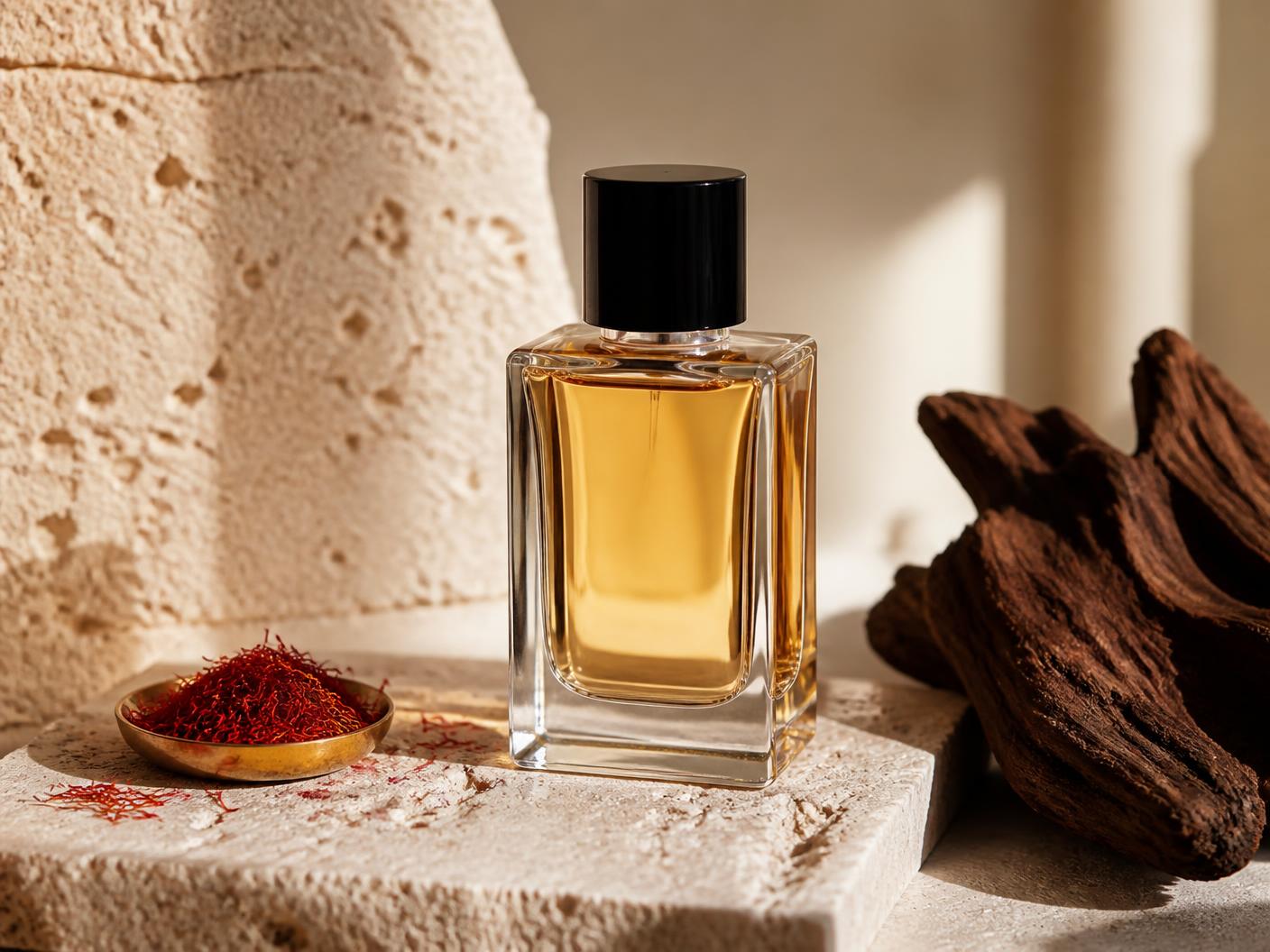 Saffron Noir — Saffron, amber, warmth perfume by Daniyal